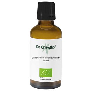 Cruydhof Cinnamomum Zeylanicum Cort/Kaneel Druppels 50ML Cruydhof Cinnamomum Zeylanicum Cort/Kaneel Druppels 50ML