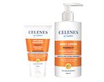 Celenes by Sweden Sea Buckthorn Huidverzorgingsset - Handcrème en Bodylotion - 2 Stuks