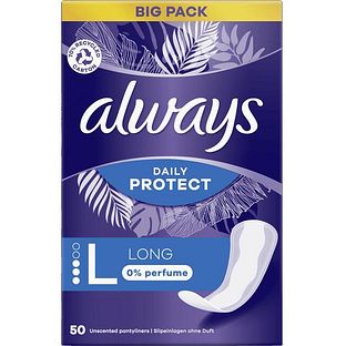 Always Daily Protect Inlegkruisjes Long 50ST