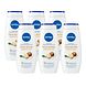 Nivea Shea Butter & Botanical Oil Soft Care Shower Voordeelverpakking 6x250ML Nivea Shea Butter & Botanical Oil Soft Care Shower Voordeelverpakking 6x250ML