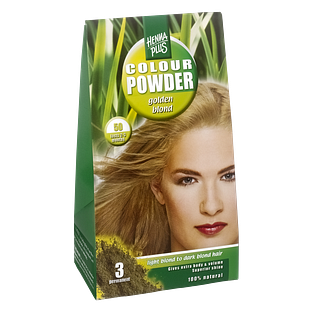 Hennaplus Colour Powder 50 Golden Blond 100GR Hennaplus Colour Powder 50 Golden Blond 100GR