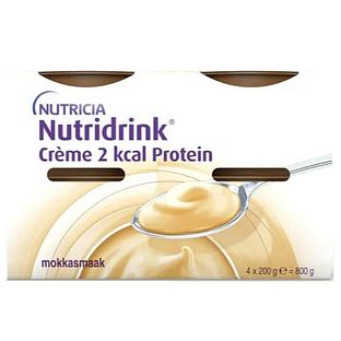 Nutridrink Crème 2 kcal Protein Mokkasmaak 800GR