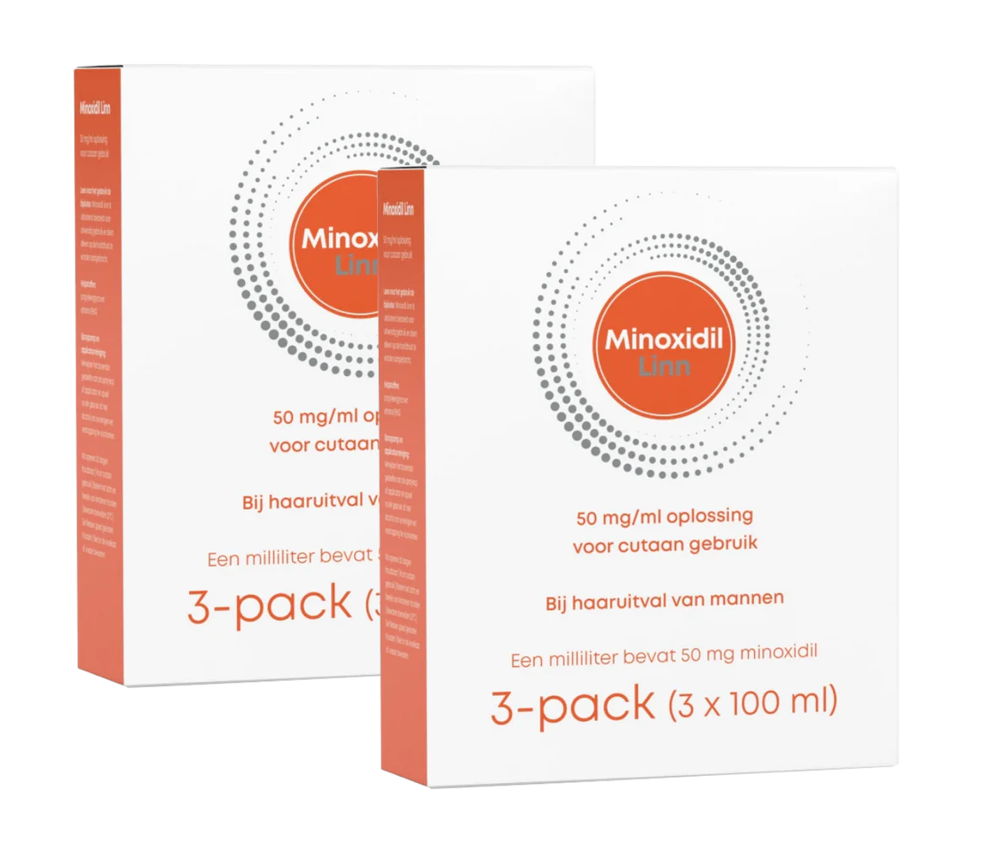 Linn Minoxidil Linn 50 mg/ml 3-Pack afbeelding 1