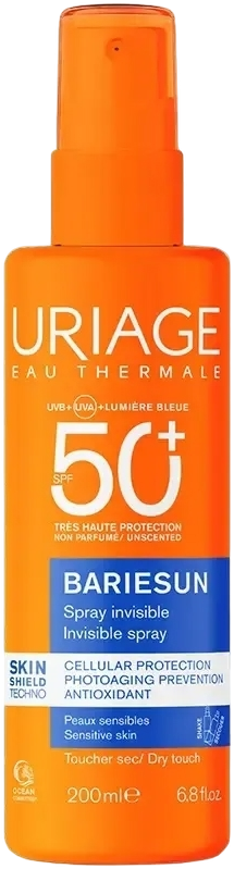 Uriage Bariésun Invisible Spray Ongeparfumeerd SPF 50+