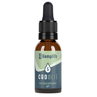 Hemplife CBD Olie 5% Druppels 30ML Hemplife CBD Olie 5% Druppels 30ML