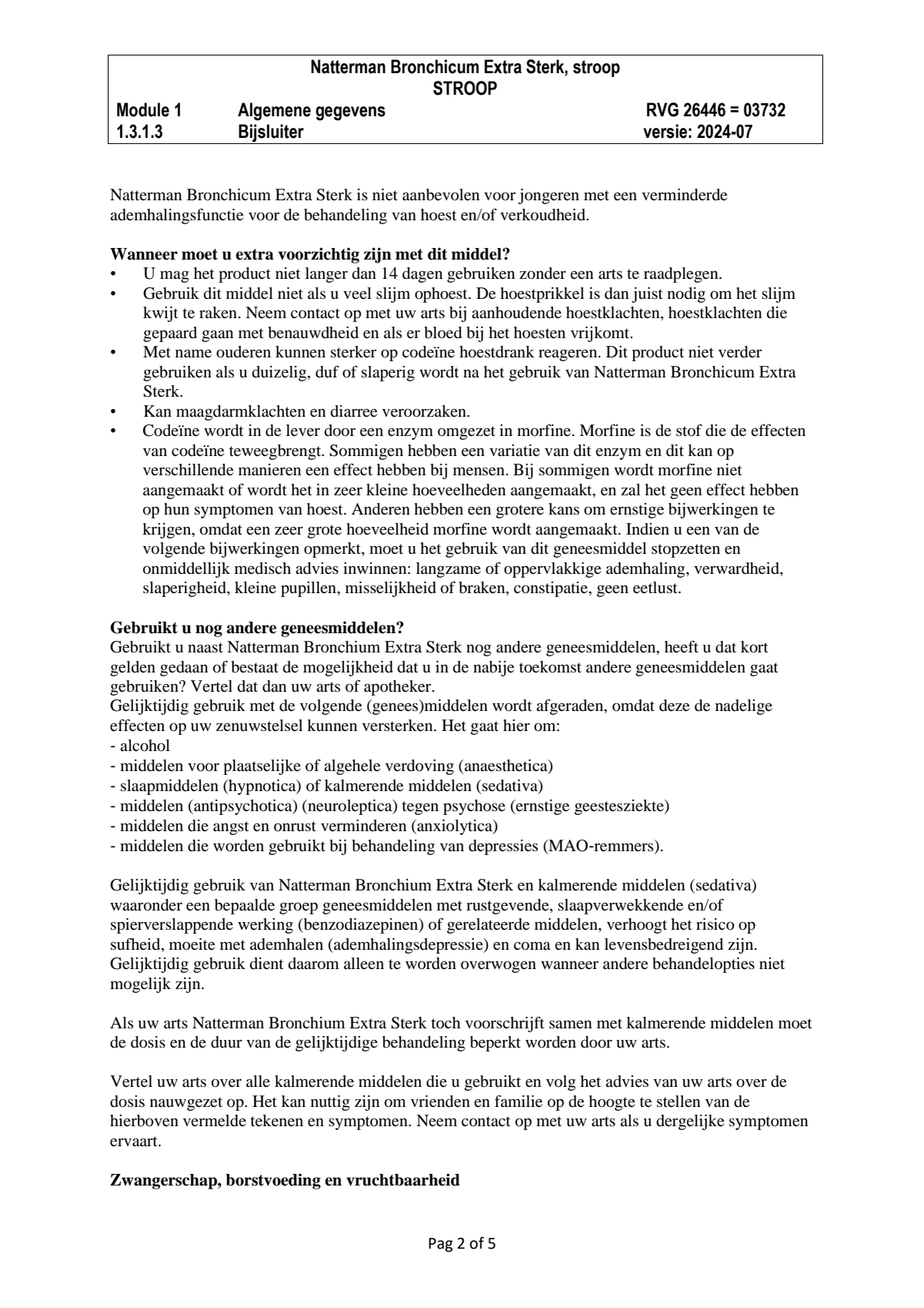 Bronchicum Extra Sterk afbeelding van document #2, leaflet