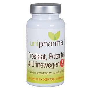 Unipharma Prostaat, Potentie & Urinewegen Capsules 60TB
