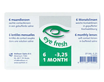 Eye Fresh -3,25 Getinte Zachte Maandlenzen 6ST