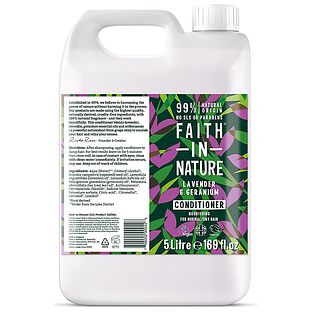 Faith in Nature Lavender & Geranium Conditioner Navulverpakking 5LT