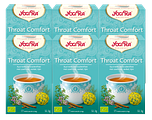 Yogi Tea Throat Comfort Voordeelverpakking 6x17ST Yogi Tea Throat Comfort Voordeelverpakking 6x17ST