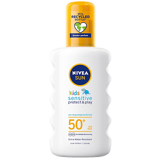 Nivea Sun Kids Protect & Sensitive Spray SPF50+ 200ML Nivea Sun Kids Protect & Sensitive Spray SPF50+ 200ML