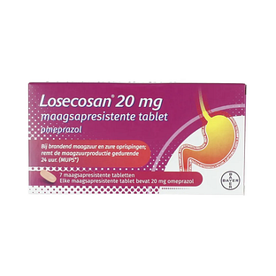 Losecosan Omeprazol 20mg Tabletten 7TB