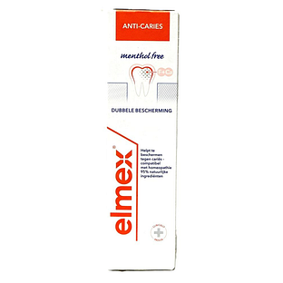 Elmex Anti Caries Menthol Free Tandpasta 75ML Elmex Anti Caries Menthol Free Tandpasta 75ML