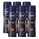 Nivea Men Sport Deodorant Spray Voordeelverpakking 6x150ML Nivea Men Sport Deodorant Spray Voordeelverpakking 6x150ML