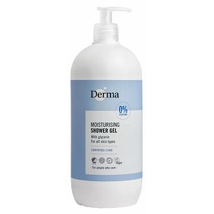 Derma Moisturizing Shower Gel Parfumvrij 350ML