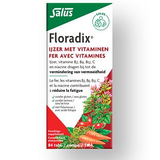 Salus Floradix IJzer Tabletten 84TB