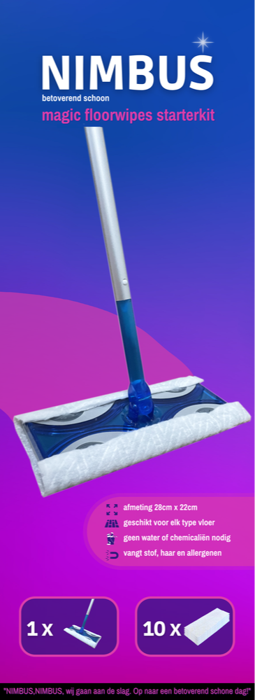 Nimbus Magic Floorwipes Starterkit afbeelding