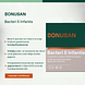 Bonusan Bacteri 5 Infantis Sachets 28ST voorkant verpakking, voordelen met voordelen