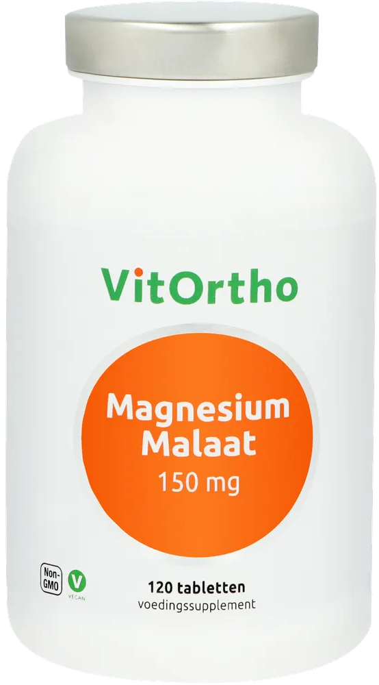 VitOrtho Magnesium Malaat 150mg Tabletten 120TB