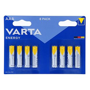 Varta Energy AAA 8ST Batterijen 8ST