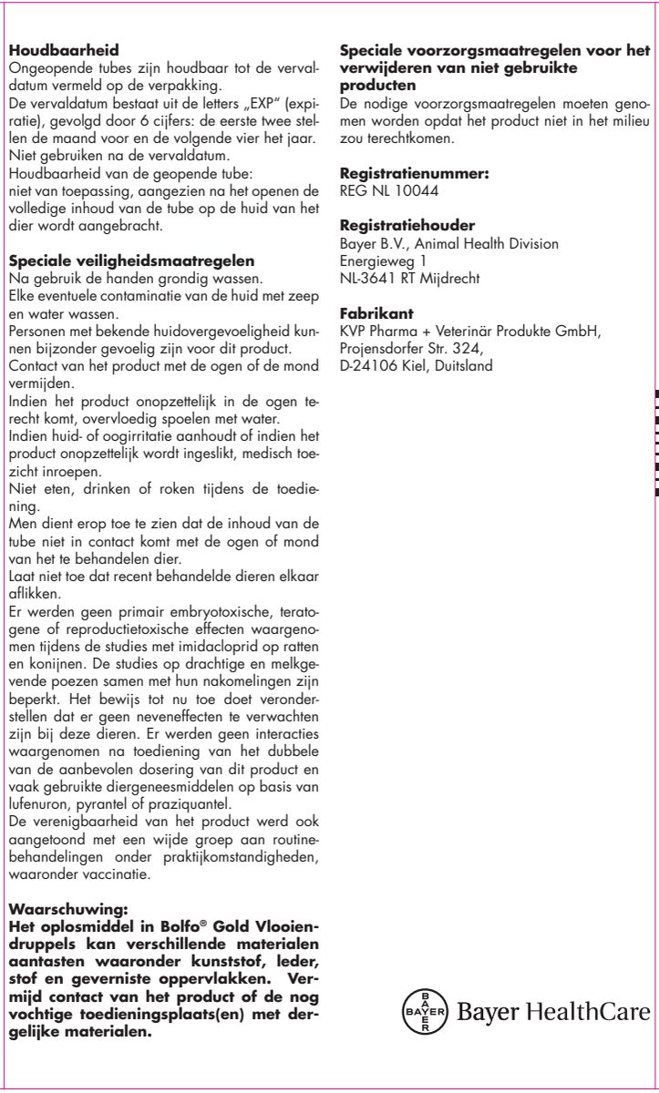 Gold Druppels Kat 80, 2 pipetjes afbeelding van document #2, instructions