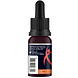 Lucovitaal Smaakdruppels Mango-Perzik 20ML Zijkant flesje