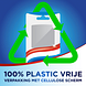 Aquafresh Clean & Flex Tandenborstel Hard - 2+1 gratis in 100% plasticvrije verpakking 3ST