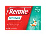 Rennie Suikervrij kauwtabletten bij brandend maagzuur, 36TB