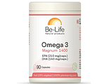 Be-Life Omega 3 Magnum 1400 Capsules 90CP