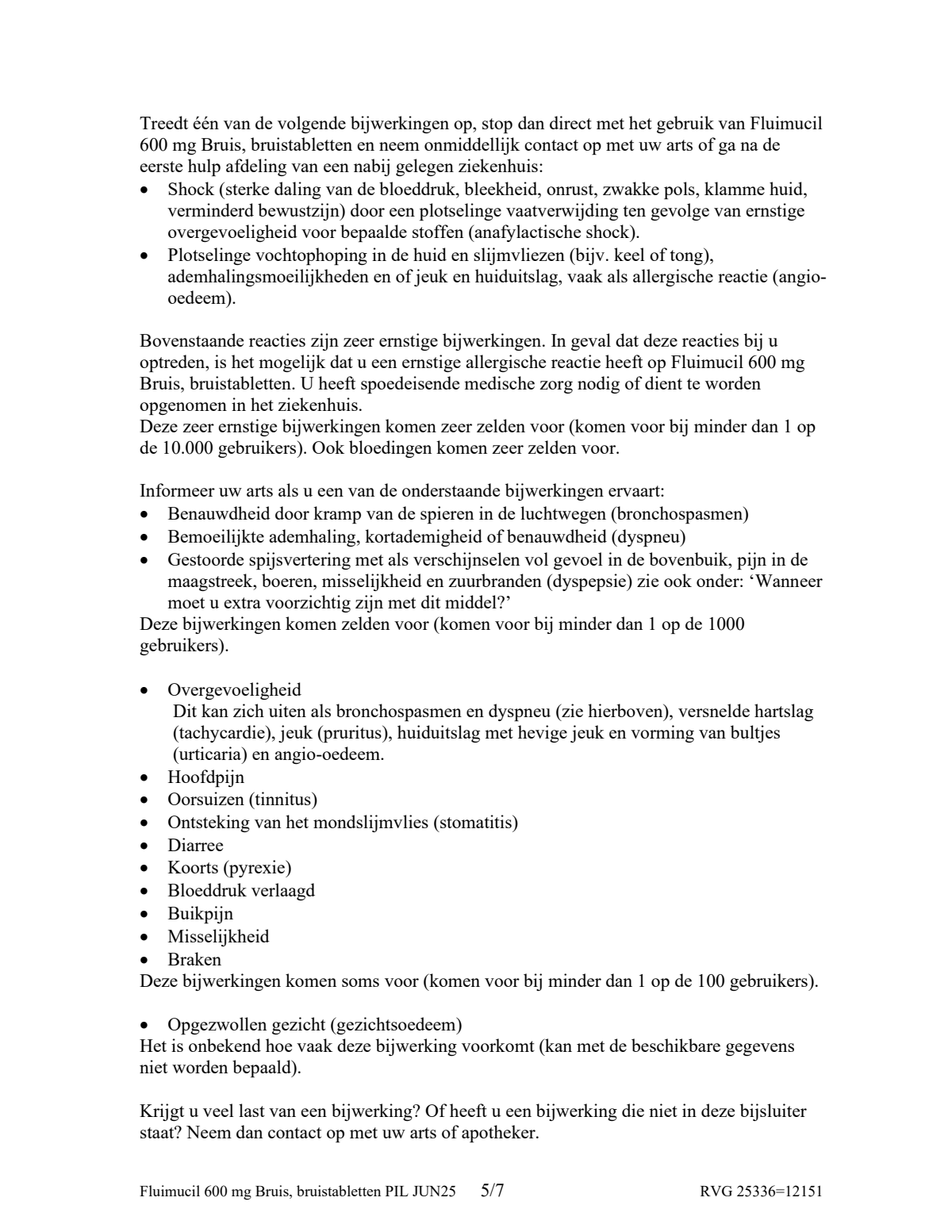 600mg Bruistabletten afbeelding van document #5, leaflet