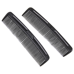 Hair Mode Haarkam Zwart 2ST
