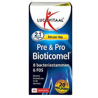 Lucovitaal Pre & Pro Bioticomel Capsules 90CP