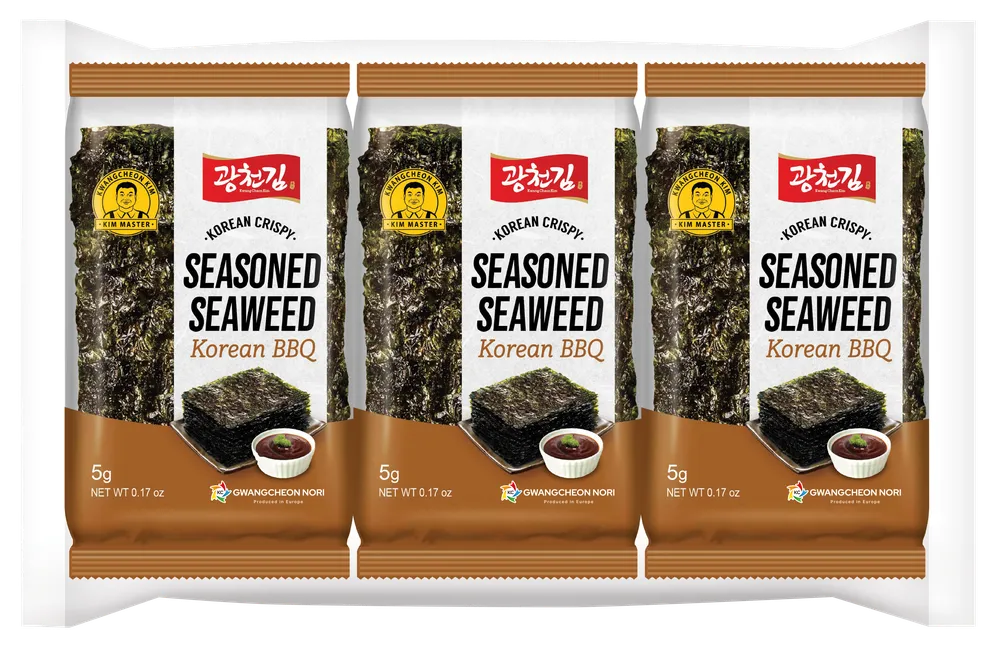 KC Nori Seasoned Seaweed Korean BBQ
