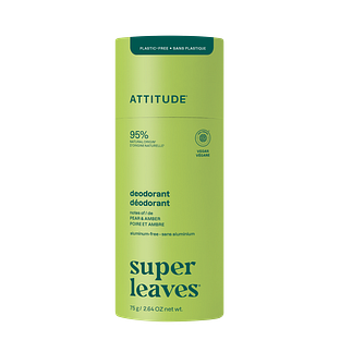 Attitude Super Leaves Deodorant Pear & Amber 85GR Attitude Super Leaves Deodorant Pear & Amber 85GR