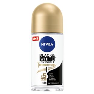 Nivea Black & White Silky Smooth Deodorant Roller 50ML