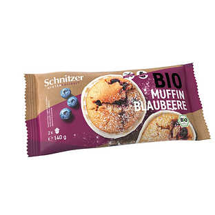 Schnitzer BIO Muffin Blaubeere 140GR Schnitzer BIO Muffin Blaubeere 140GR