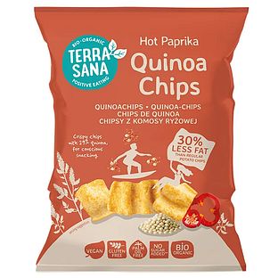 TerraSana Hot Paprika Quinoa Chips 75GR