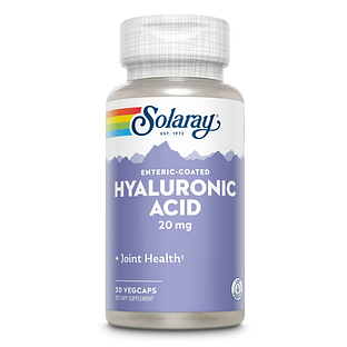 Solaray Hyaluronic Acid 20mg Capsules 30VCP