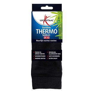 Lucovitaal Bamboe Thermosokken 39-42 1PR