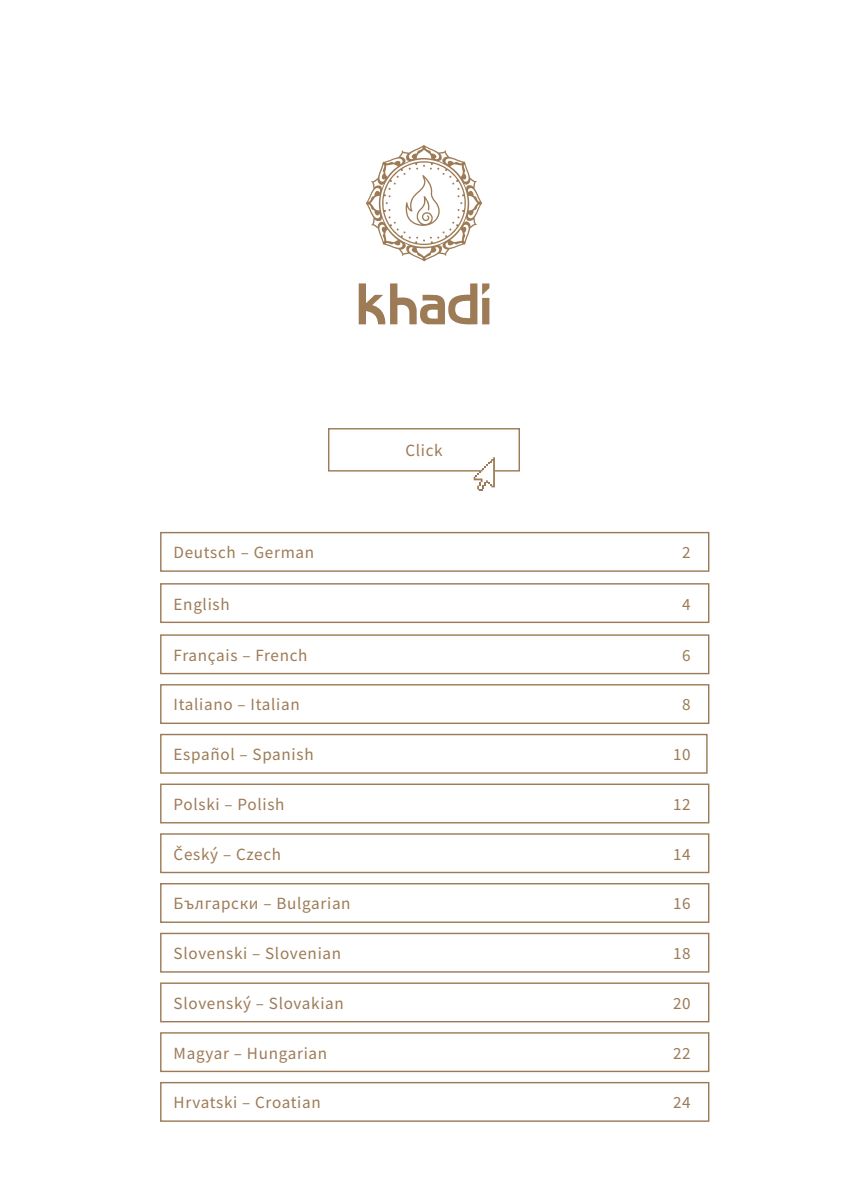 Haarverf Senna Cassia afbeelding van document #1, instructions