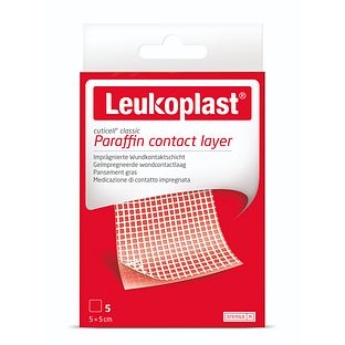 Leukoplast Cuticell Classic Kompres met Paraffine 5ST