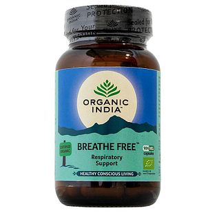 Organic India Breathe Free Vegicaps 90CP