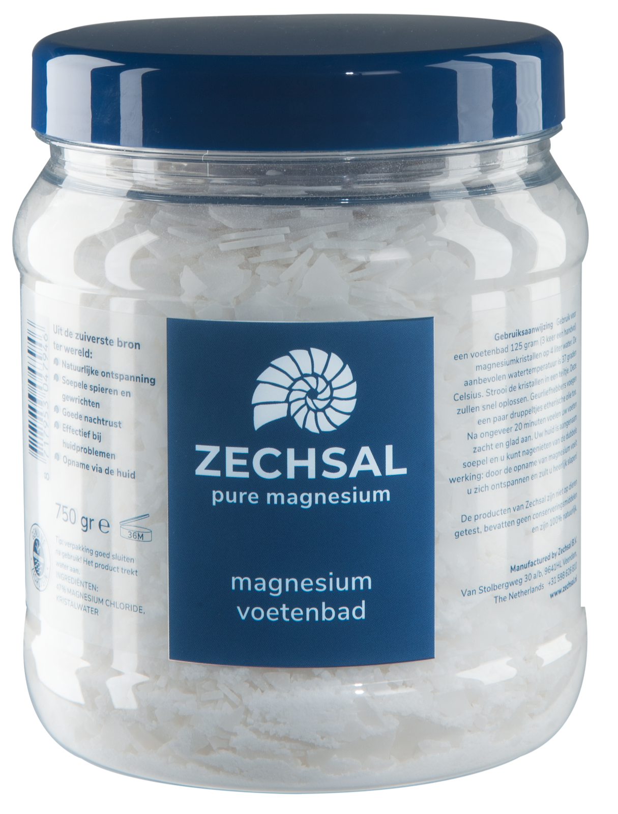 Zechsal Pure Magnesium Voetenbad