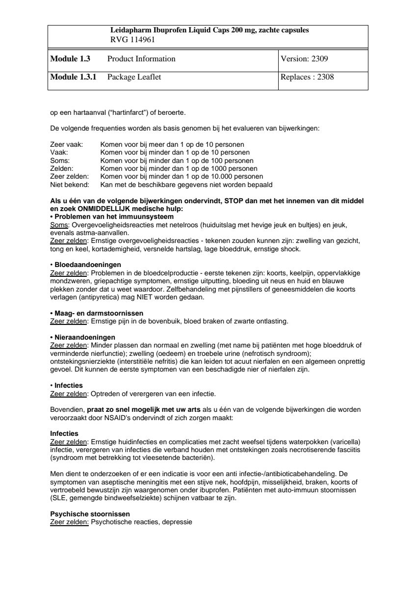 Ibuprofen 200mg Liquid Capsules afbeelding van document #8, leaflet