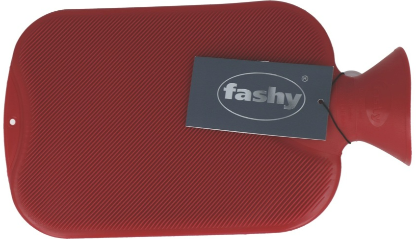 Fashy Warmwaterzak Dubbelgeribbeld Cranberry afbeelding