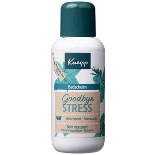 Kneipp Badschuim Goodbye Stress Watermunt Rozemarijn 100ML Kneipp Badschuim Goodbye Stress Watermunt Rozemarijn 100ML