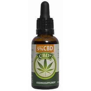 Jacob Hooy CBD+ Olie 5% 100ML
