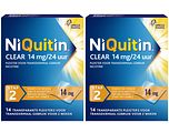 Niquitin Clear Pleisters 14mg Stap 2 Duoverpakking 2x14ST