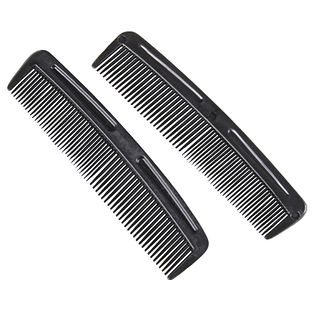 Hair Mode Haarkam Zwart 2ST