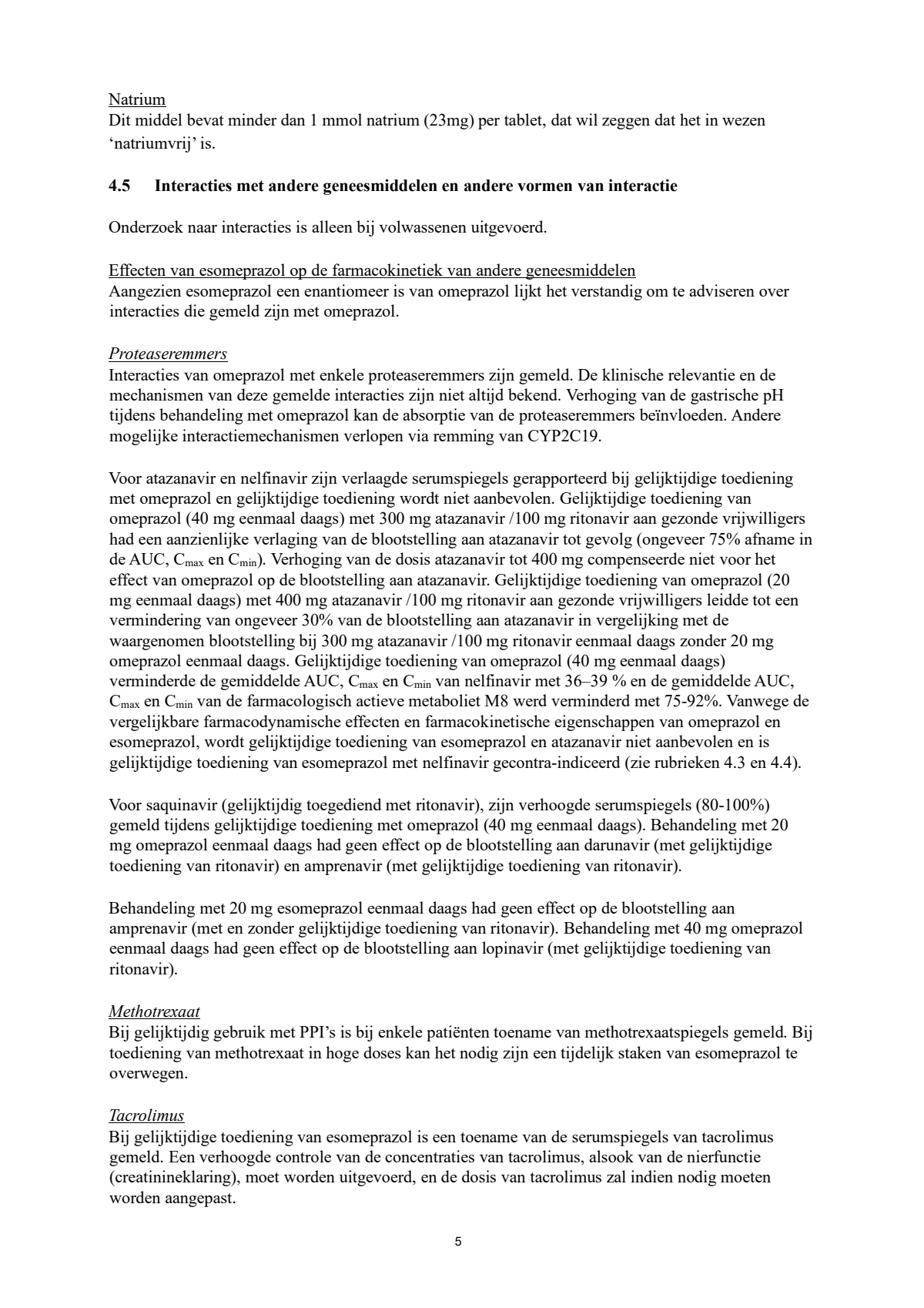 Control Tabletten - voor brandend maagzuur afbeelding van document #5, leaflet